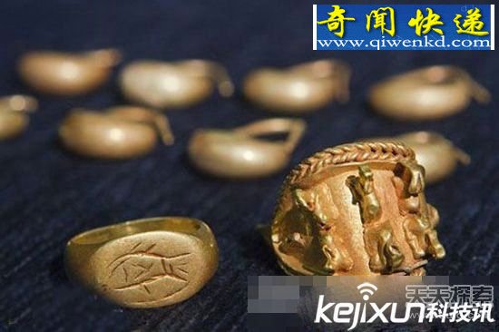 以色列发现三千年多前黄金宝藏