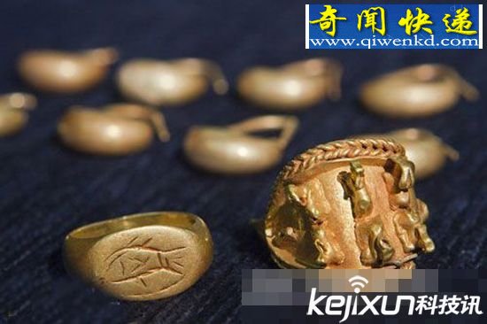 以色列出土绝世珍宝 惊现三千年多前黄金