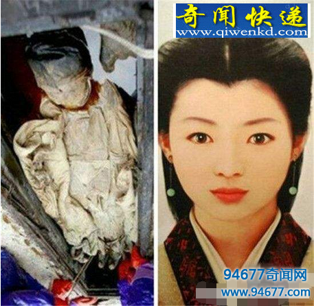 貂蝉古尸容貌复原图,原来貂蝉真实模样是这样(图片)