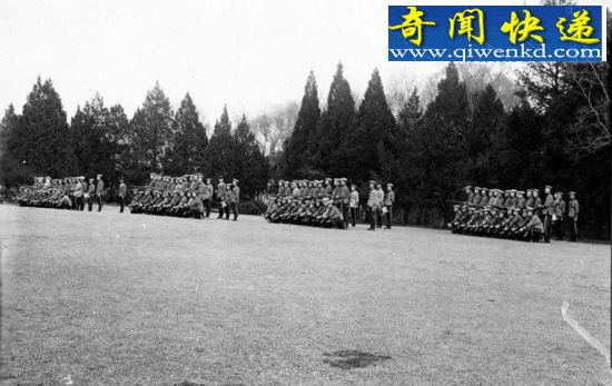 清末民初大学生军训真实照片，勾起你回忆了吗？