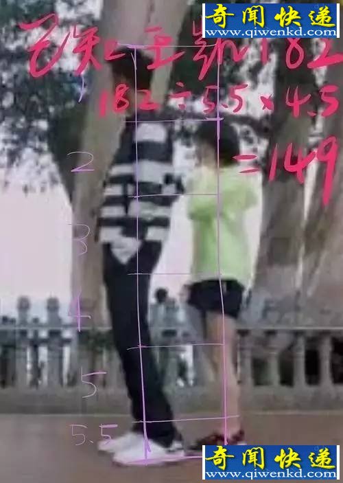 王子文身高造假曝光,王子文真实身高仅149cm
