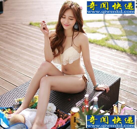 韩国美女模特孙允珠,童颜巨乳大尺度私房写真照