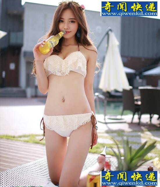 韩国美女模特孙允珠,童颜巨乳大尺度私房写真照